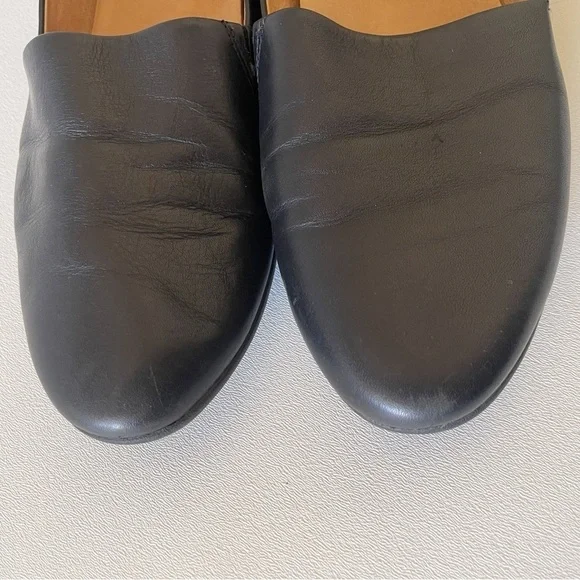 Dansko Flats Shoes Larisa Milled Leather Casual Classic Minimalist Black Chic 12 - Picture 9 of 16
